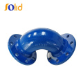 ISO2531,EN545,EN598 Ductile Iron Pipe Fitting Double Flange 90 Deg Bend